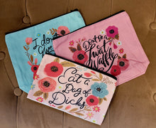 Load image into Gallery viewer, Canvas Make Up Bags