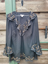 Load image into Gallery viewer, Black Boho Blouse