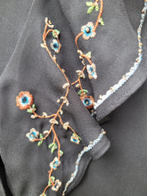Load image into Gallery viewer, Black Boho Blouse