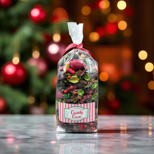 Load image into Gallery viewer, Candy Cane Handcrafted Country Potpourri.
