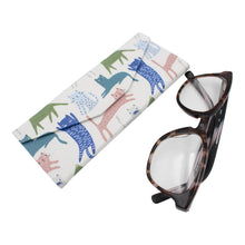 Load image into Gallery viewer, Indie Cats Glasses Case – Cute Animals – Vegan Leather