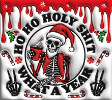 Load image into Gallery viewer, Ho Ho Holy Shi*t tumbler
