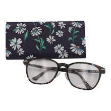 Load image into Gallery viewer, Chamomile Glasses Case - Vegan Leather Folding Hard Case