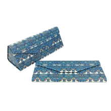 Load image into Gallery viewer, Birds by William Morris Glasses Case - Vegan Folding Hard Shell Case