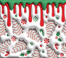 Load image into Gallery viewer, Christmas tree snack cake tumbler