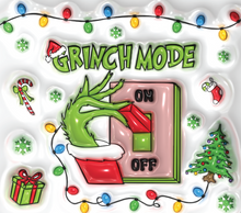 Load image into Gallery viewer, Grinch Mode tumbler