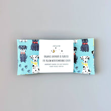 Load image into Gallery viewer, Lavender Eye Pillow w/ Removable Cover - Dogs with Bandanas