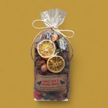 Load image into Gallery viewer, Apple Jack & Orange Wheels Handcrafted Country Potpourri.