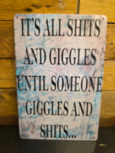 Load image into Gallery viewer, Fun Tin Sign
