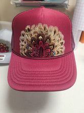 Load image into Gallery viewer, Trucker Hats w/ Feather
