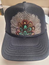 Load image into Gallery viewer, Trucker Hats w/ Feather
