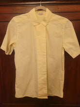 Load image into Gallery viewer, Vintage Yellow Collared blouse
