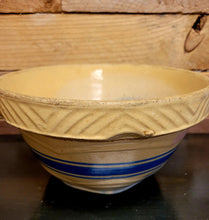 Load image into Gallery viewer, Vintage stoneware mixing bowl
