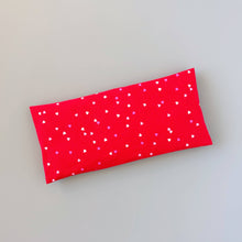 Load image into Gallery viewer, Lavender Eye Pillow w/ Removable Cover - Tiny Hearts
