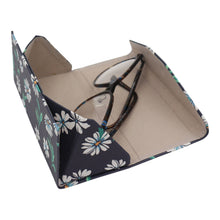 Load image into Gallery viewer, Chamomile Glasses Case - Vegan Leather Folding Hard Case
