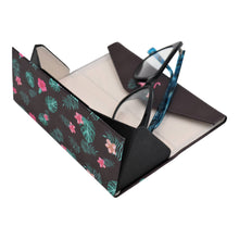 Load image into Gallery viewer, Flamingo Glasses Case – Cute Animals – Vegan Leather
