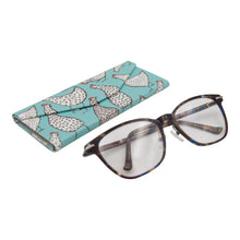 Load image into Gallery viewer, Chickens Glasses Case – Cute Animals – Vegan Leather
