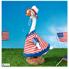 Load image into Gallery viewer, Porch Goose Patriotic
