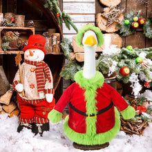 Load image into Gallery viewer, Porch Goose Santa

