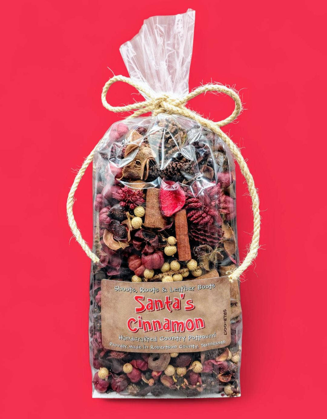 Santa's Cinnamon Handcrafted Country Potpourri.