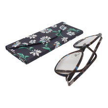 Load image into Gallery viewer, Chamomile Glasses Case - Vegan Leather Folding Hard Case

