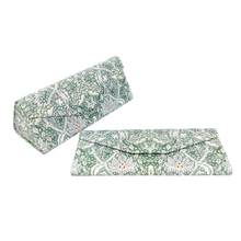 Load image into Gallery viewer, Windrush by William Morris Glasses Case - Vegan Hard Case
