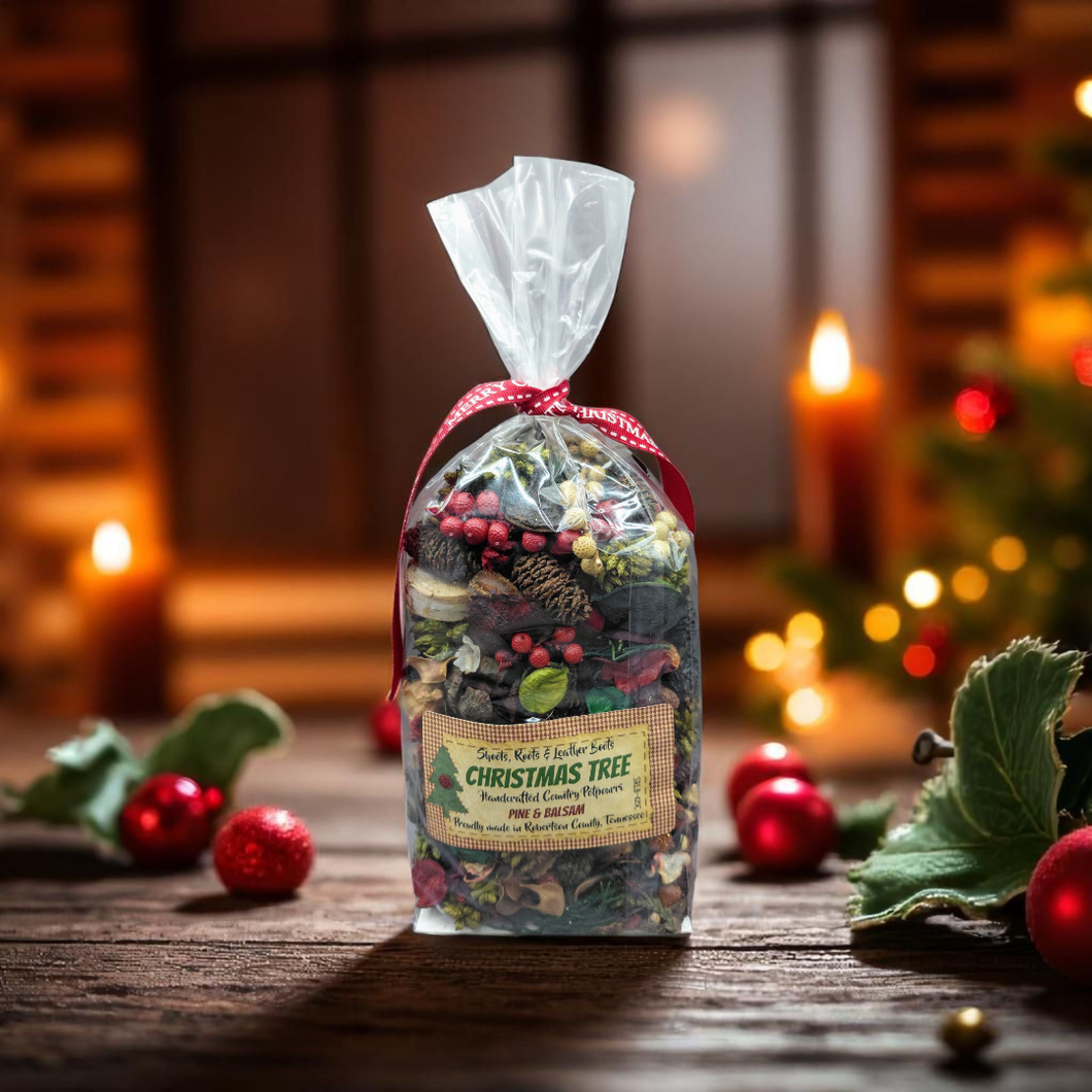Christmas Tree Handcrafted Country Potpourri.