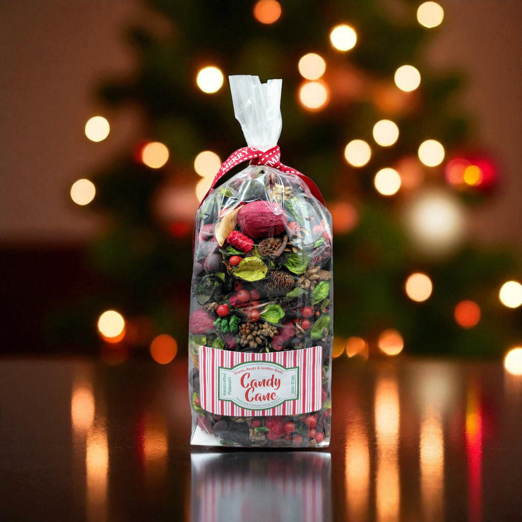 Candy Cane Handcrafted Country Potpourri.