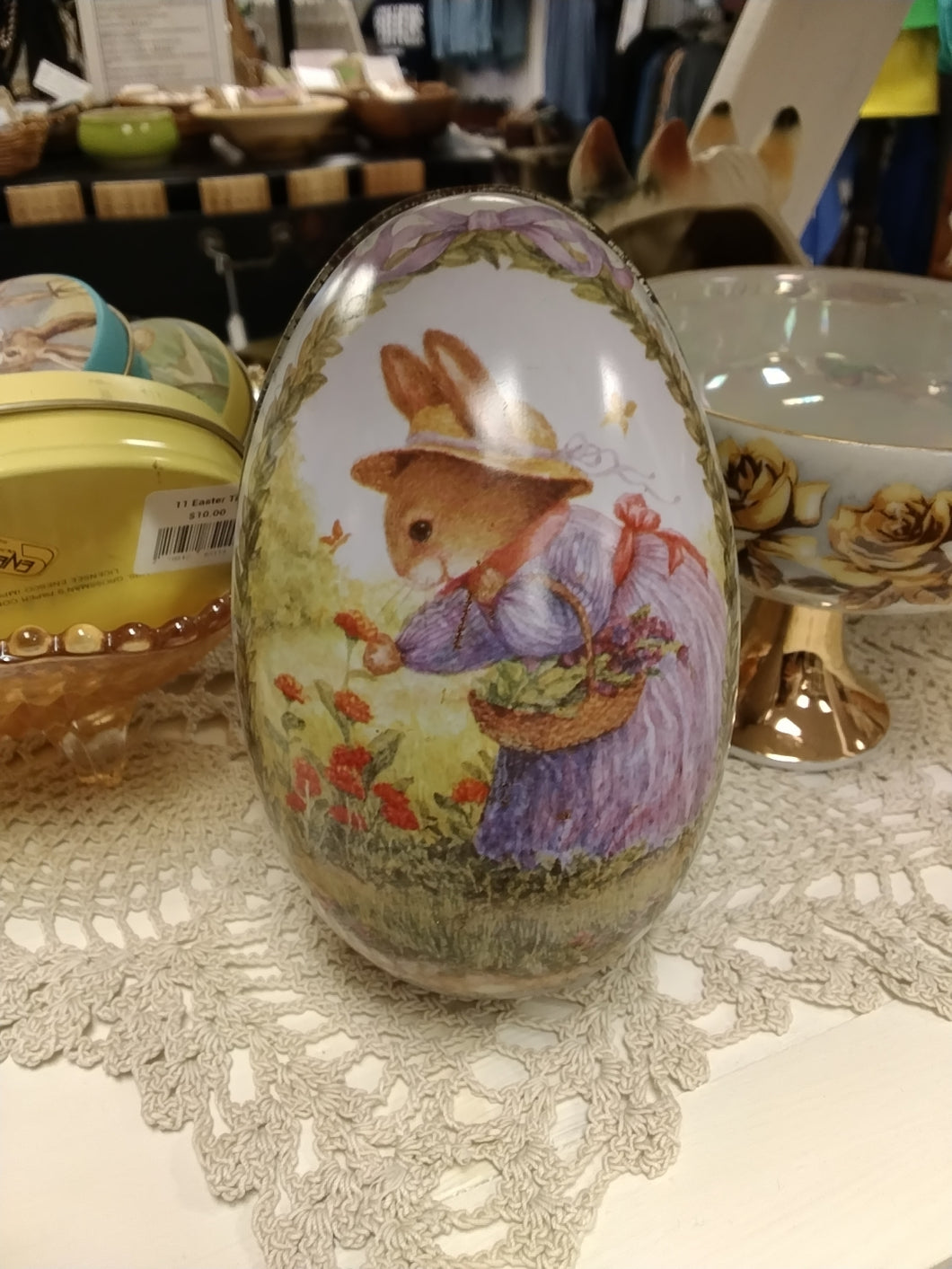 Tin Easter Egg