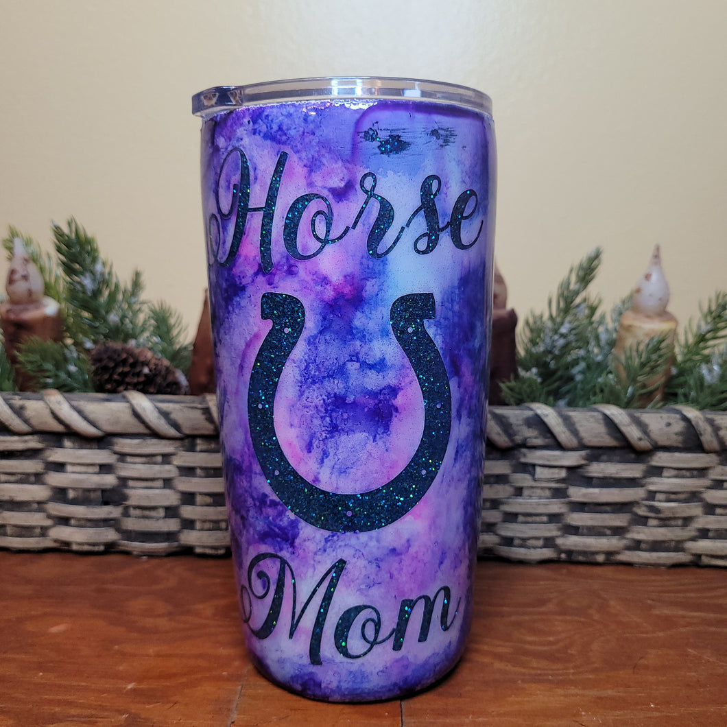 Horse Mom tumbler